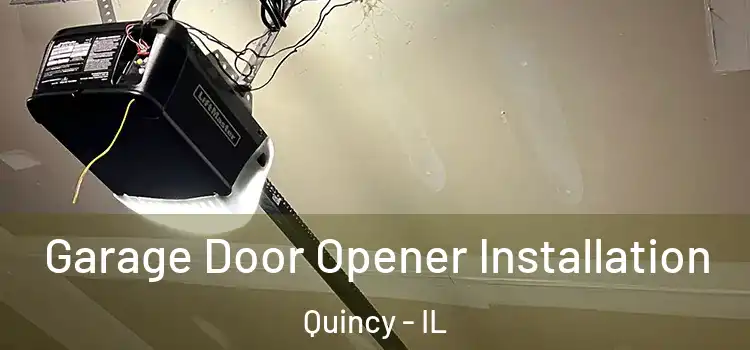  Garage Door Opener Installation Quincy - IL