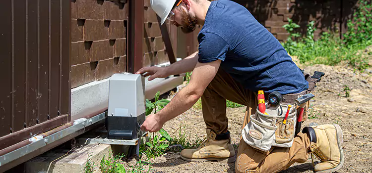 Electric Driveway Gate Installation Quincy