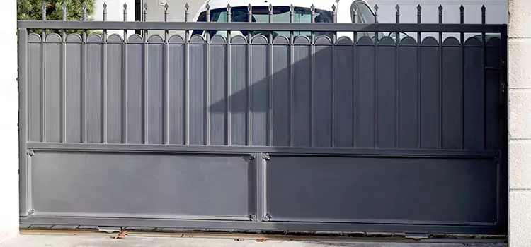 Metal Driveway Gate Installation Quincy